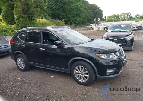 2017 Nissan Rogue Sv from USA, damaged, VIN KNMAT2MV8HP589119